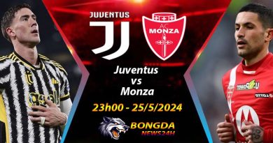 Nhận định vs soi kèo Juventus vs Monzangày 25/5/2024 - Serie A