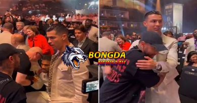 Ronaldo bảnh bao xem đại chiến boxing hội ngộ Neymar