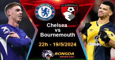 Soi kèo Chelsea vs Bournemouth 22h ngày 19/05/2024 chi tiết và chính xác nhất