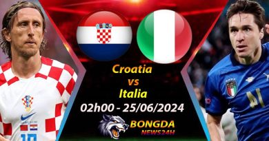 Soi kèo Croatia vs Ý, Euro ngày 25/06/2024