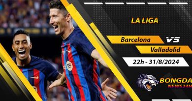 Soi kèo Barcelona vs Valladolid ngày 31/8/2024