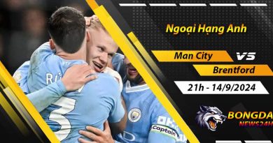 Soi kèo Man City vs Brentford ngày 14/9/2024