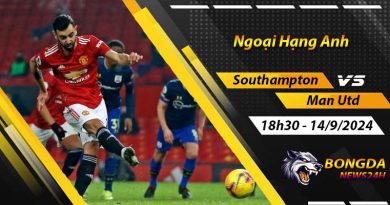 Soi kèo Southampton vs Man Utd ngày 14/9/2024